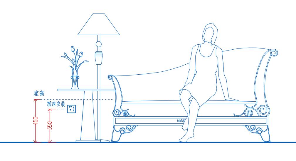 住宅插座平面布置图,住宅插座安装视频