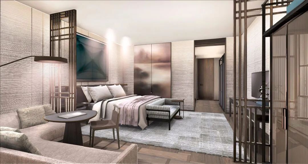 深圳康莱德酒店房间设计,深圳康莱德酒店实景照片