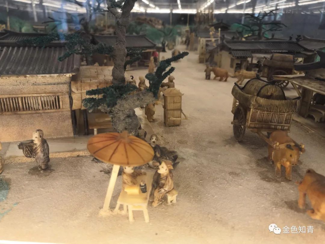 用馒头做一幅清明上河图,清明上河图用石材