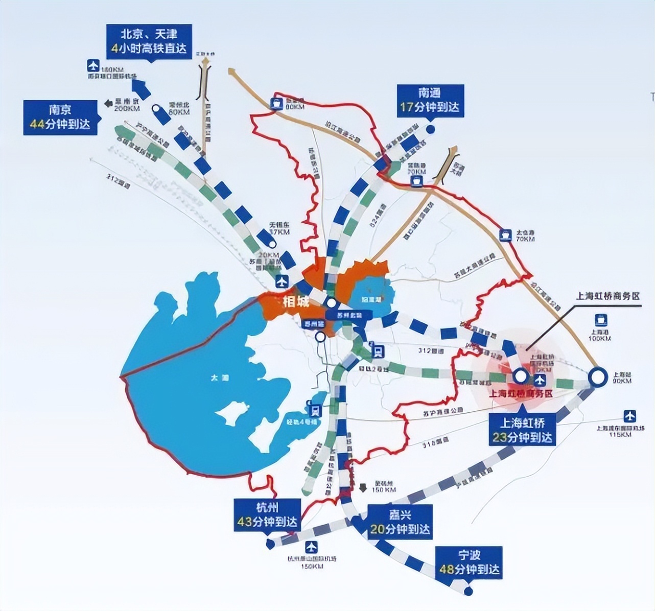 一核四城苏州,苏州吴中城南板块一核四城