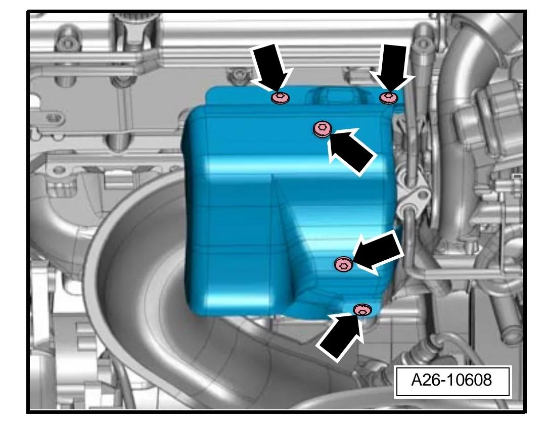 高尔夫6更换正时盖垫片,高尔夫6排气管垫片