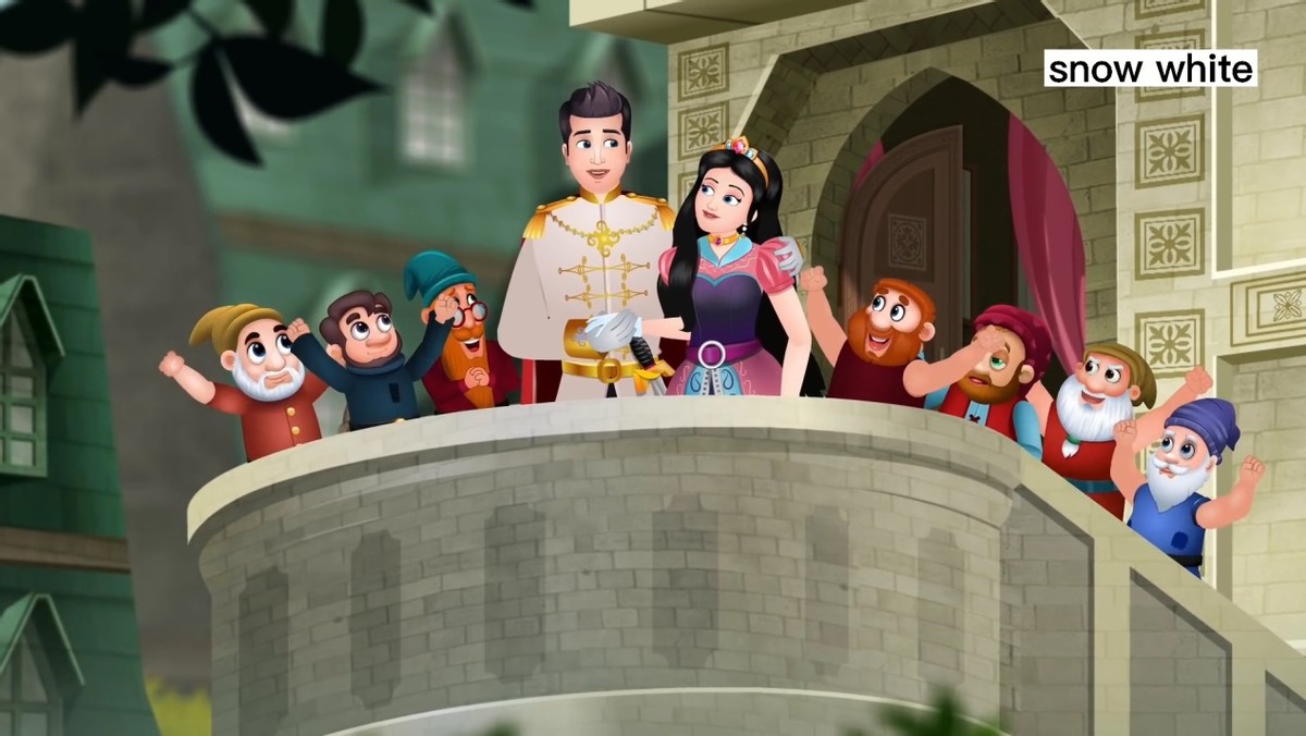 格林童话白雪公主英文阅读,白雪公主格林童话国语版