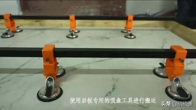 岩板铺贴施工教学,现场施工岩板铺贴工艺细节