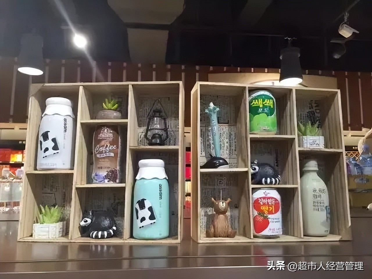 超市情景陈列八宝粥搭配啥合适,超市情景陈列图片大全创意