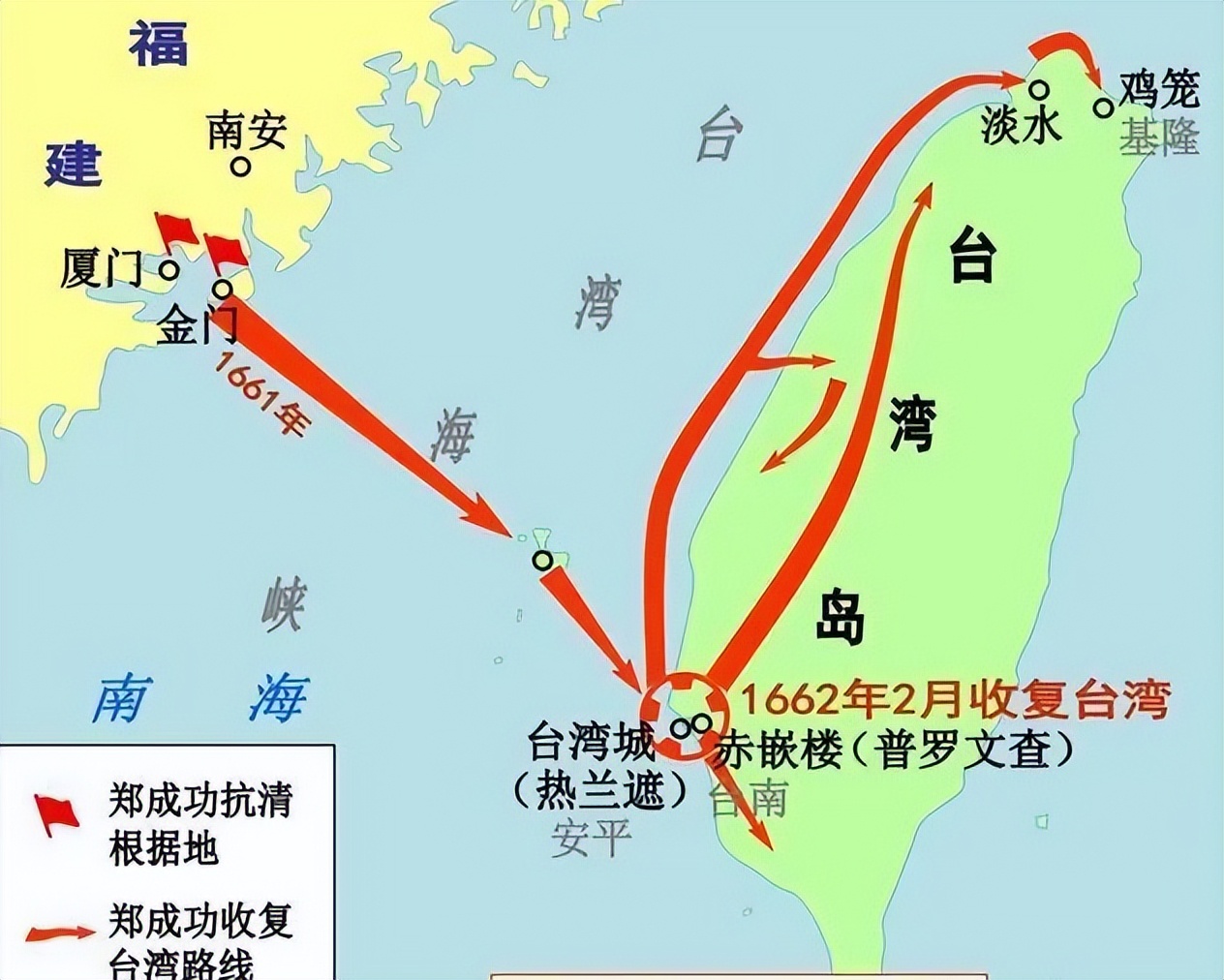 郑成功渡海攻打台湾九个月，如何解决粮草供应的难题？