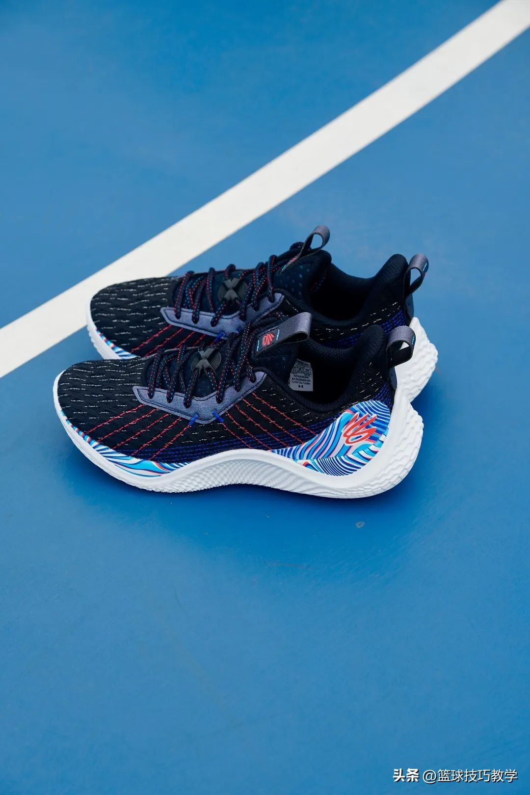 库里6代篮球鞋鞋带系法,库里splash1篮球鞋鞋带