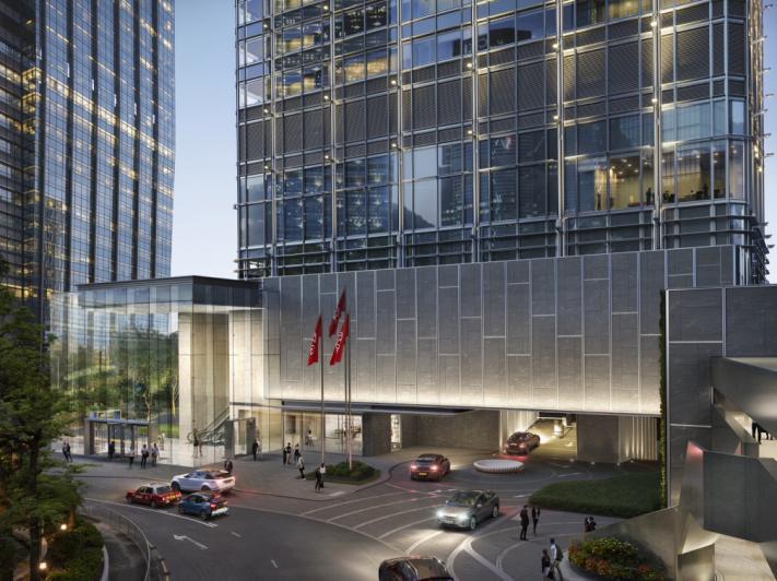 李嘉诚在深圳建的大厦,李嘉诚中银大厦风水之争