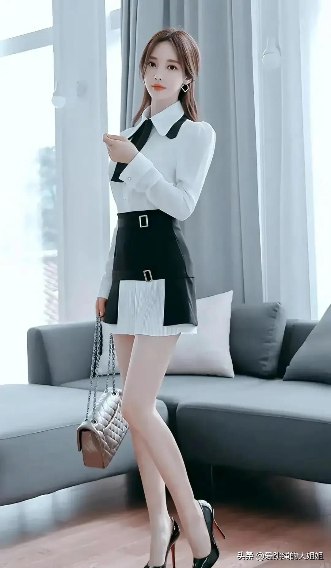 韩国模特孙允珠，性感时尚，美丽动人