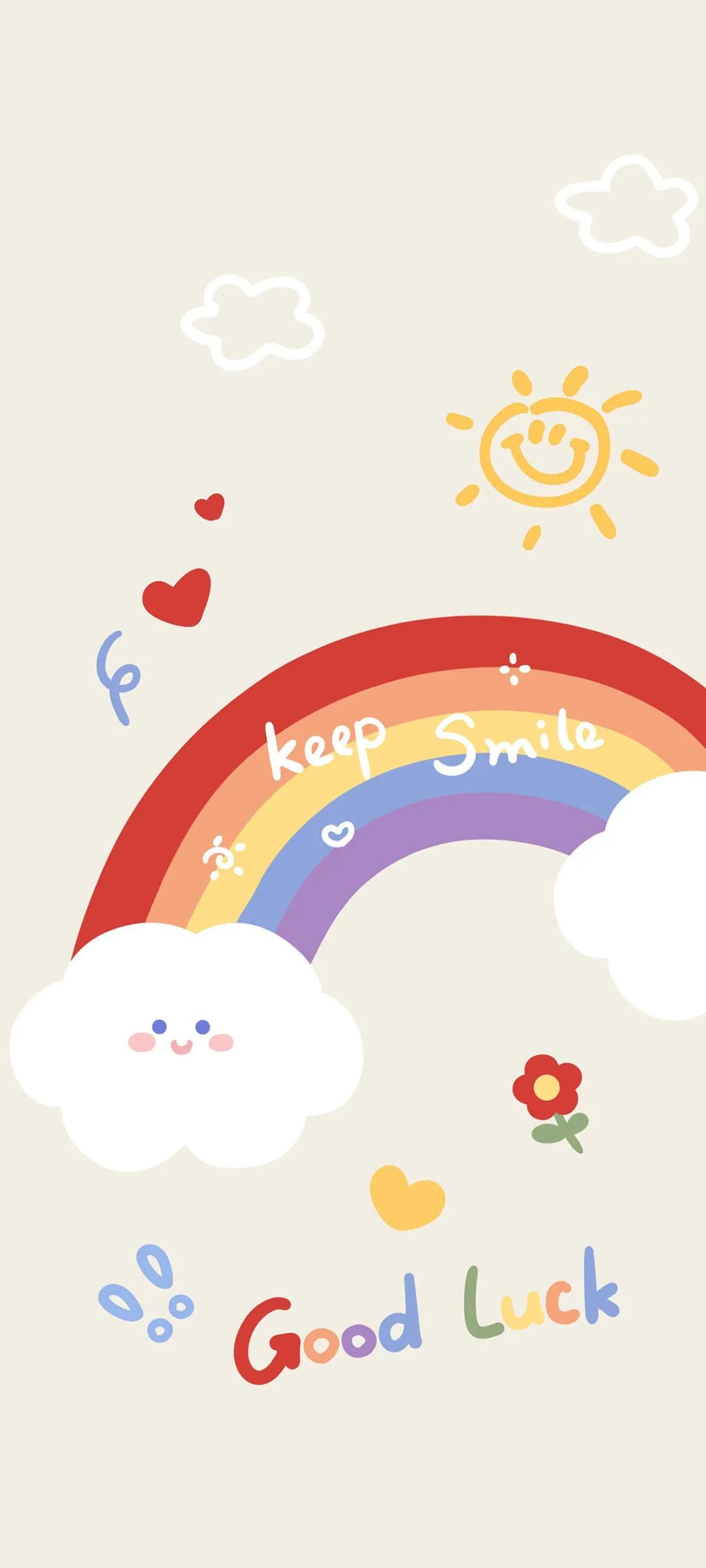 简单好看的水彩笔壁纸,好看清新的蓝色壁纸