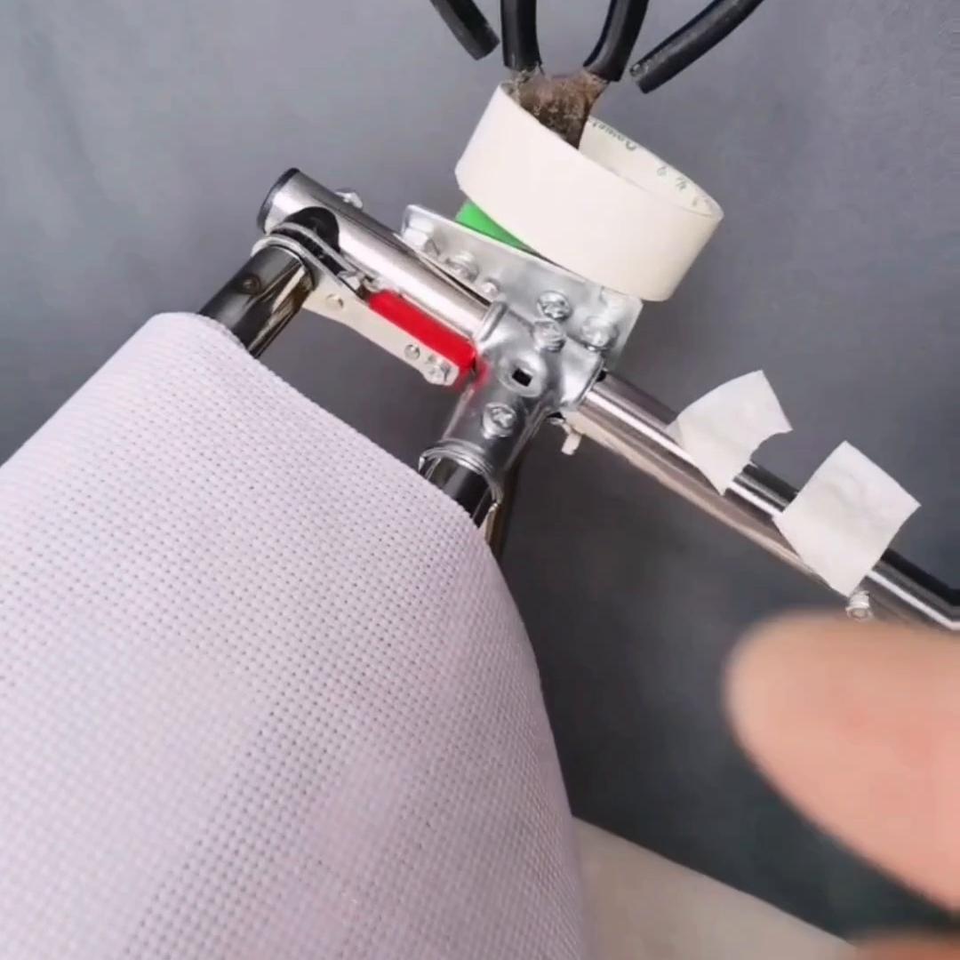 十字绣绷子安装教程,十字绣专用绣架方管