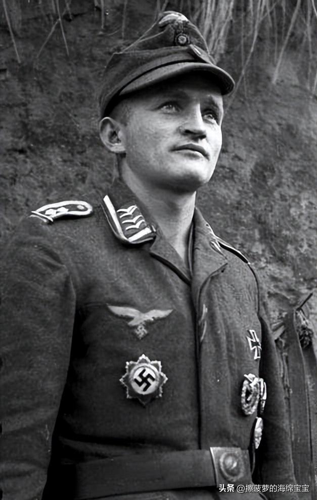 二战德国空军军衔标志,二战德国军衔级别对照表