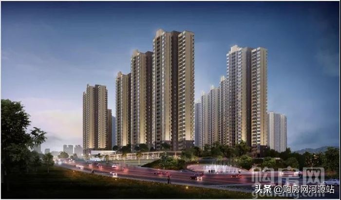 河源美的城跟御景豪园哪个好,河源御景豪园98平米样板房