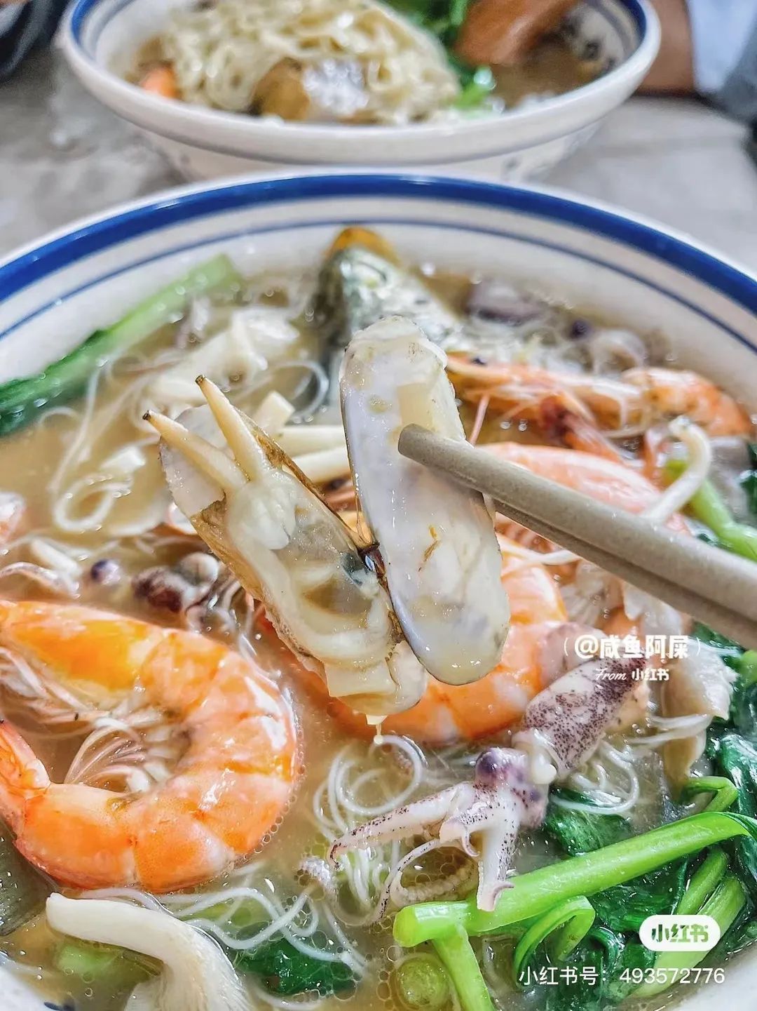 中国十大海鲜面排名,海鲜面舟山推荐探店