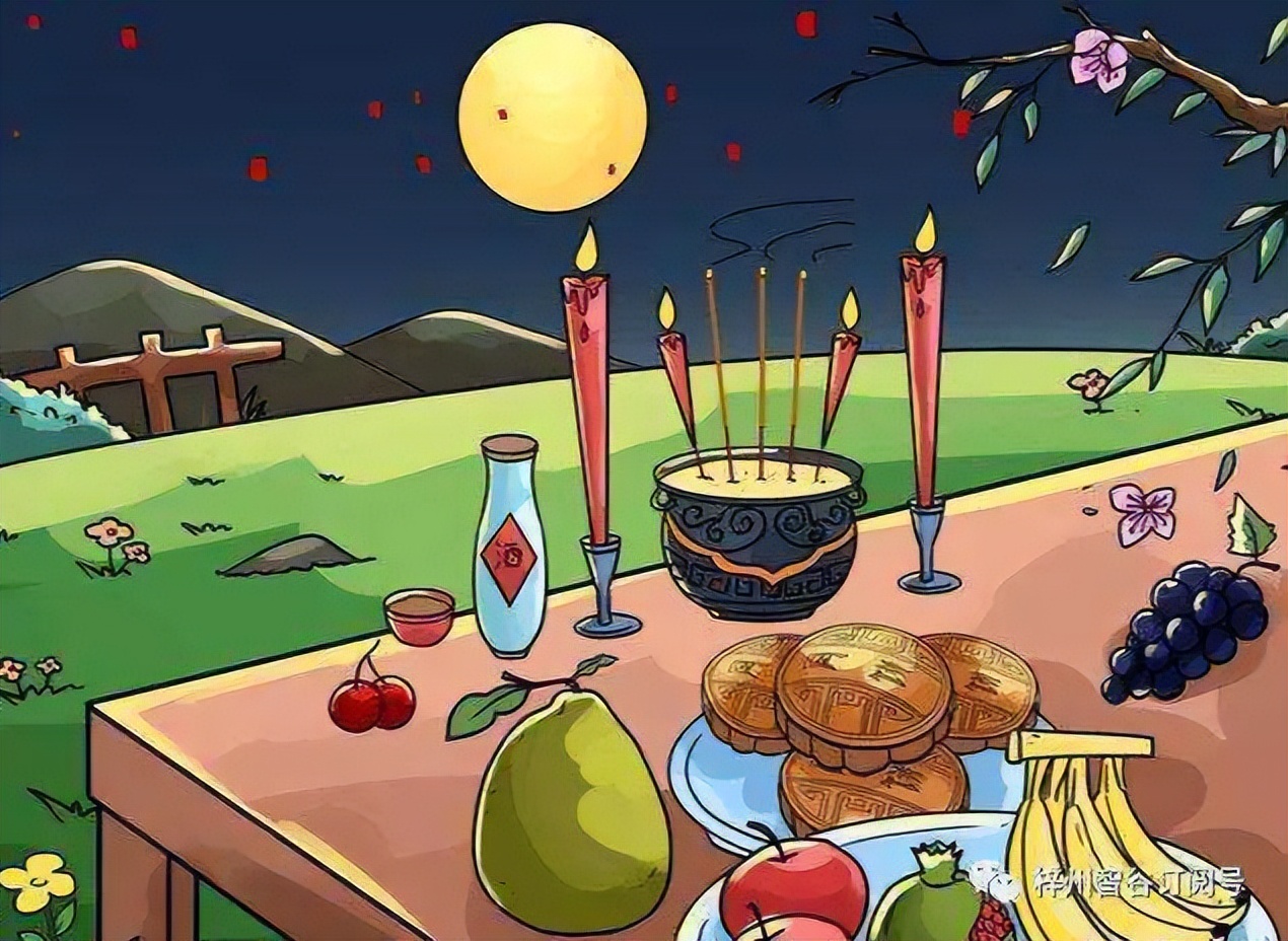 关于中秋节的来历习俗传说故事,中秋节习俗来历传说故事