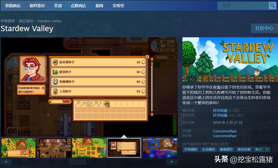 星露谷物语游戏推荐,游戏小白玩星露谷物语