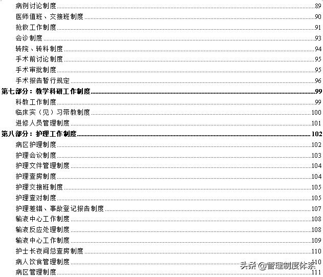 医院管理制度简短范文,医院规章制度汇编全套