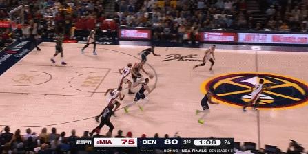 热火vs掘金总决赛g3穆雷视频34分,掘金vs热火总决赛穆雷接受采访