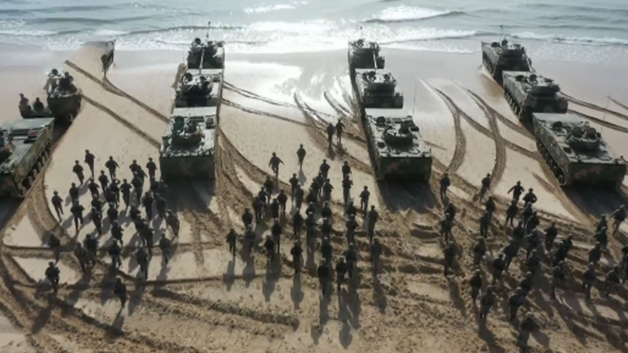 解放军武统台岛面临三大战术难点？最优是哪种战法？