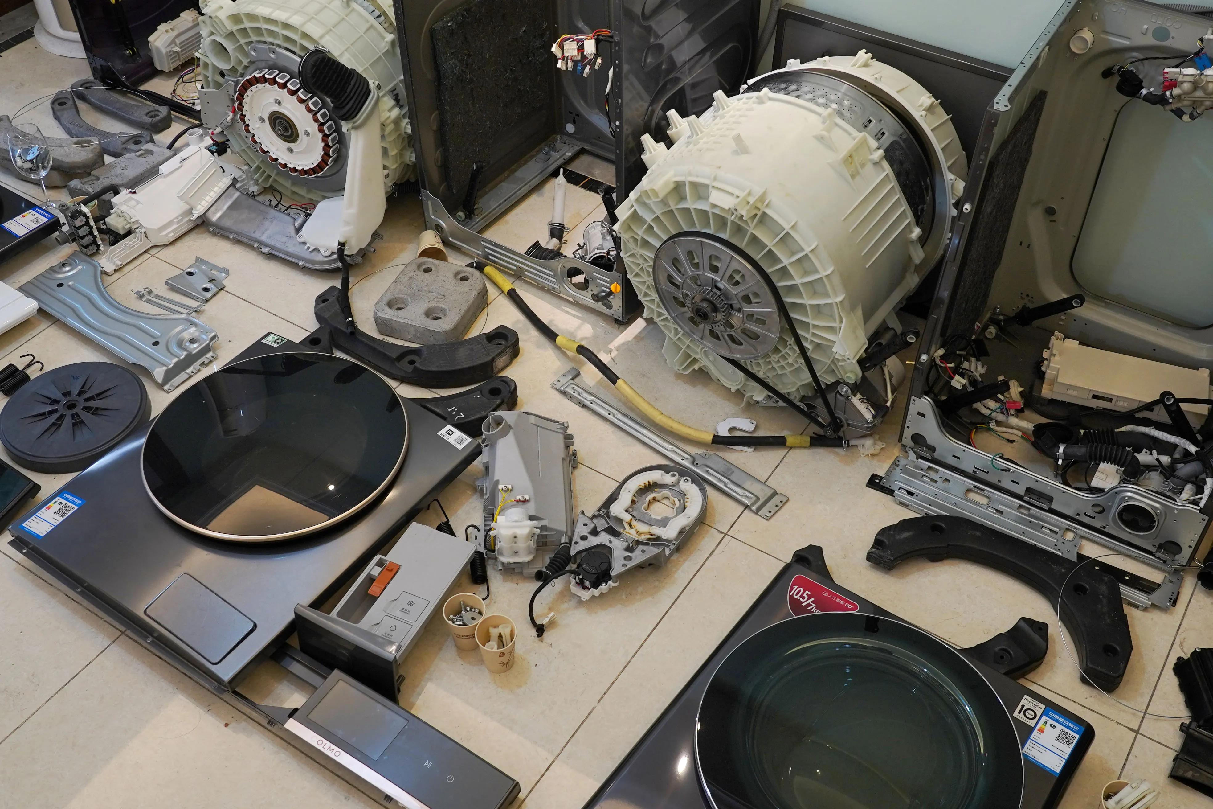 家电大兵测评滚筒洗衣机,家电大兵松下洗衣机拆解视频