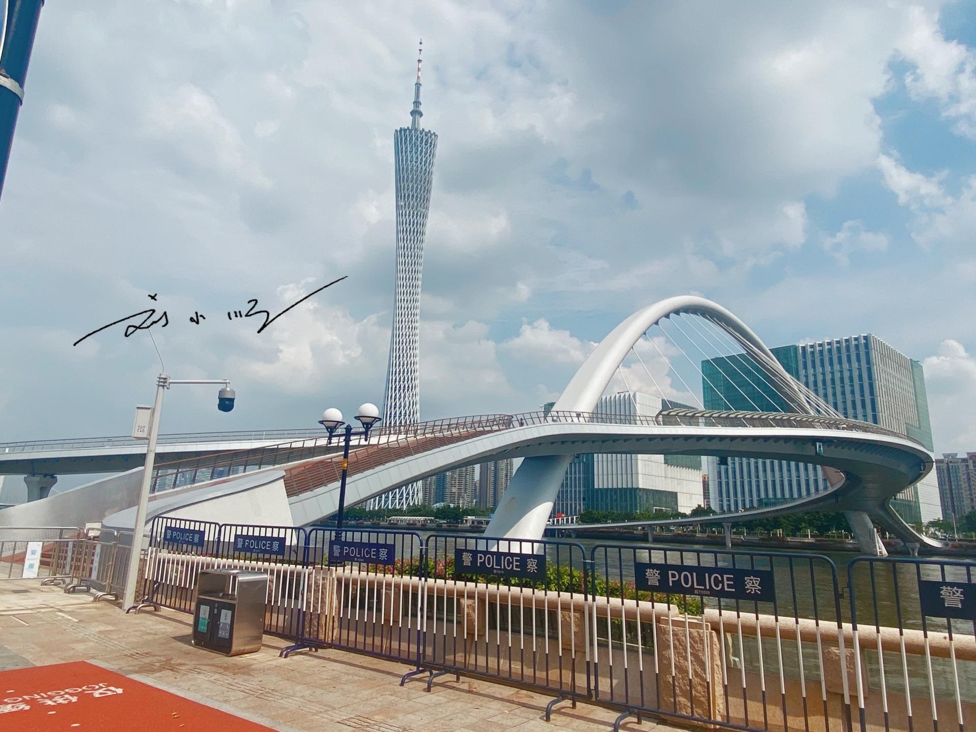 广州海心桥与普通桥有什么区别,广州海心桥全长