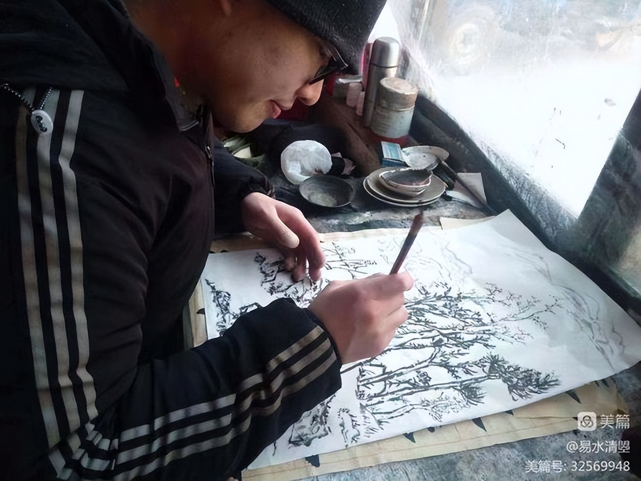 易水书画工作室部分小画家网课花絮