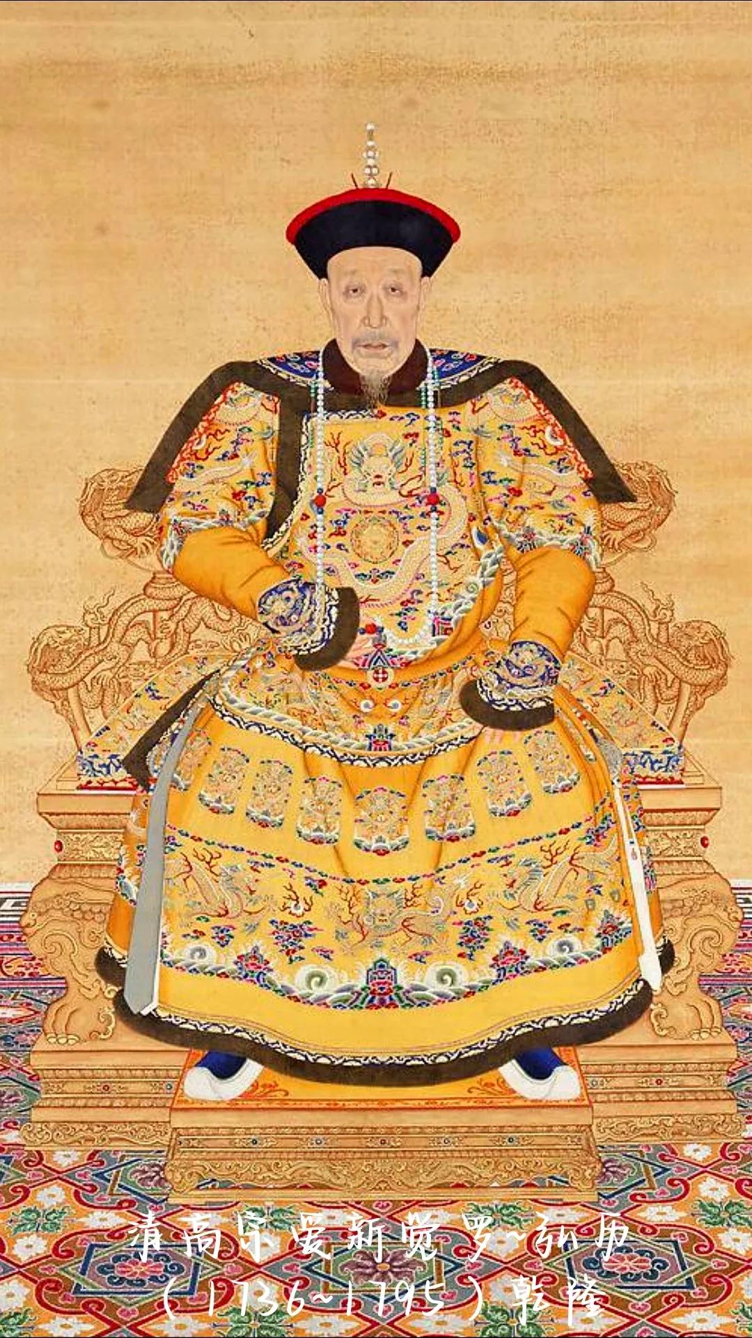 清朝十二帝电视剧,清朝十二帝画像