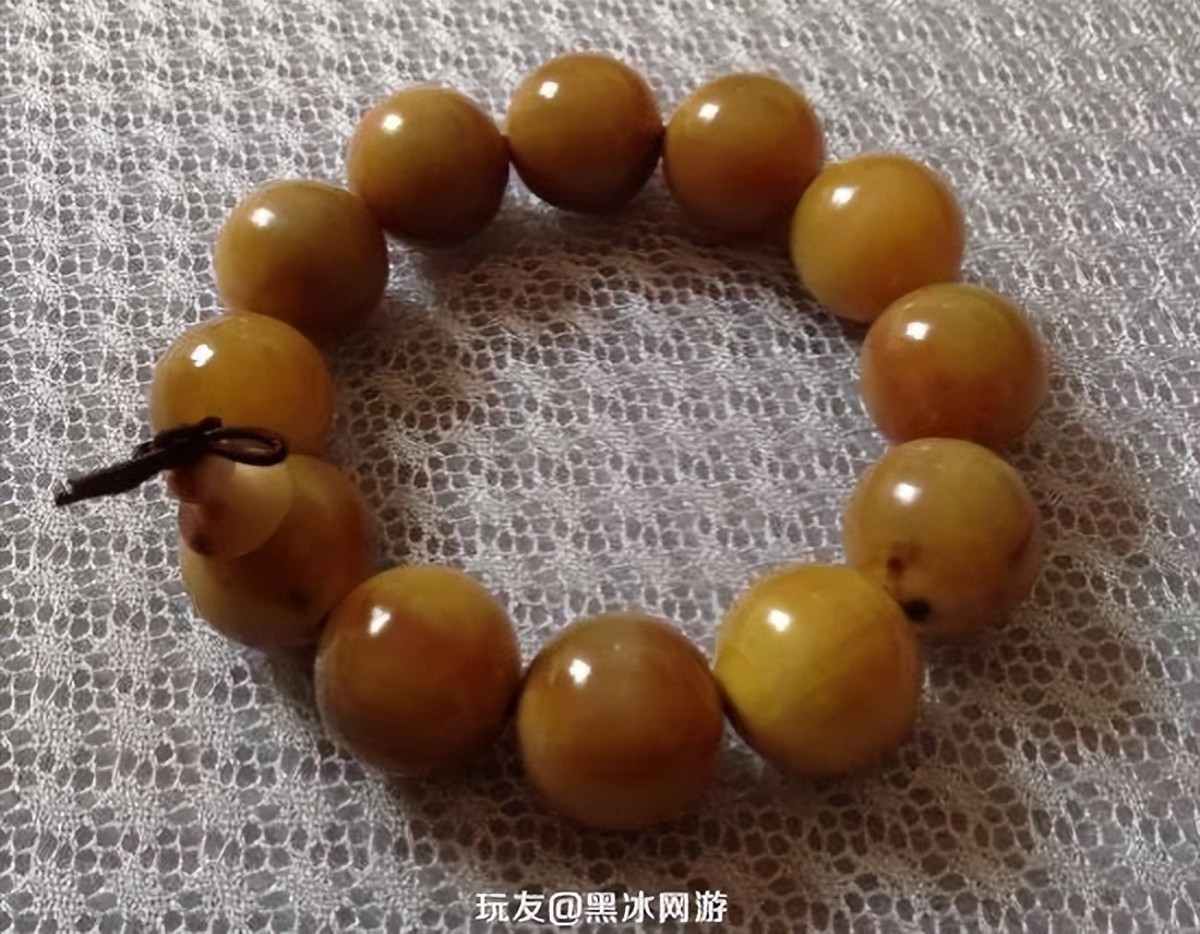 牦牛角盘玩前后对比,牦牛角能盘出包浆吗