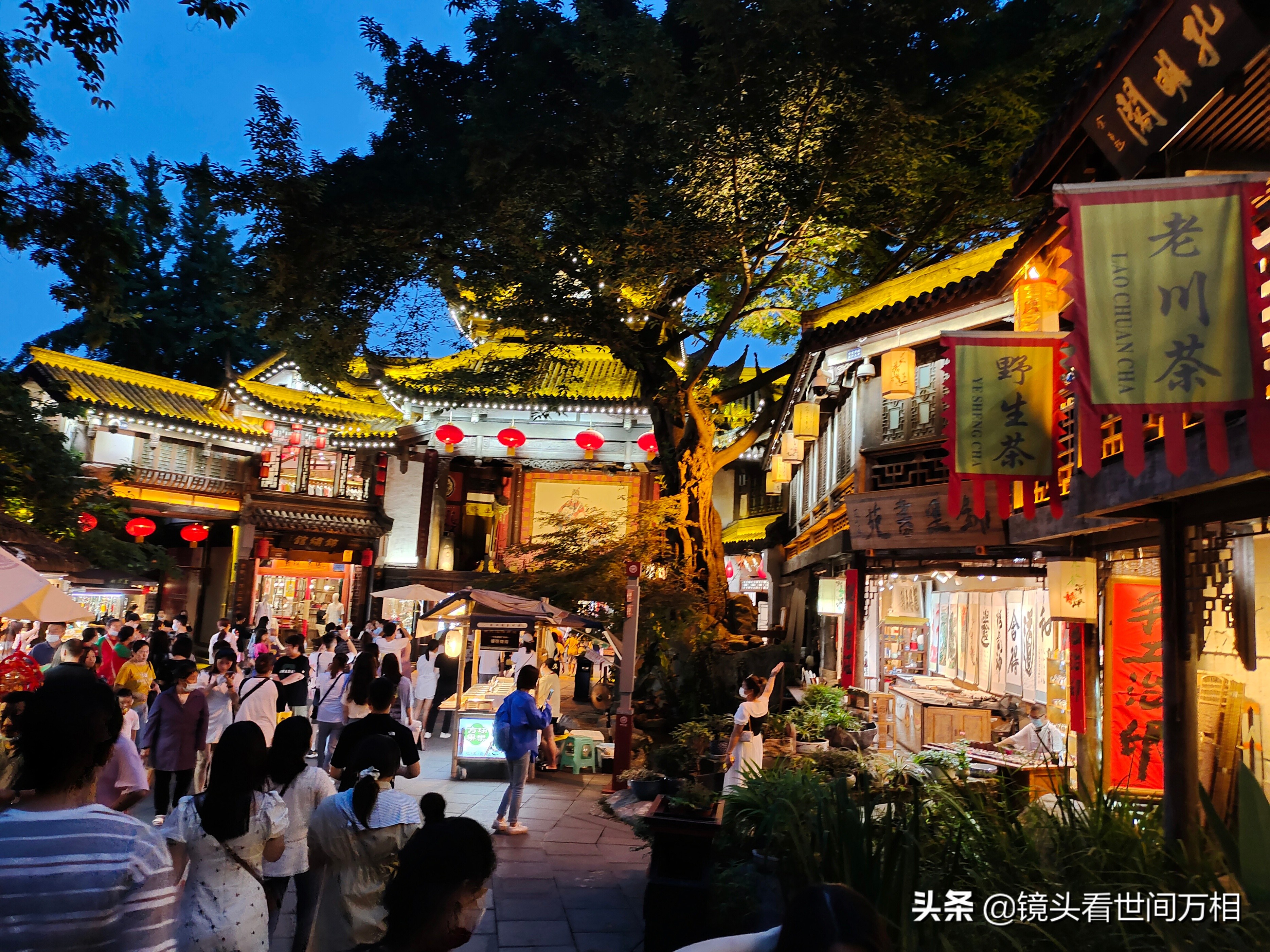 探秘成都市,四川成都锦里古街感受古蜀文化