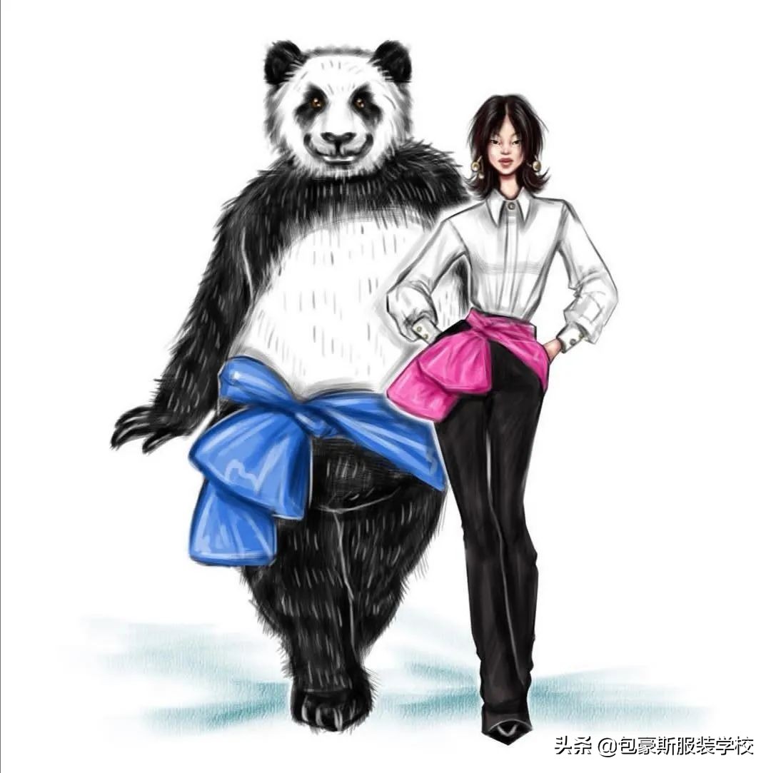 国际时尚插画师插画作品欣赏图文,创意插画古埃及