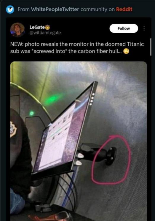 泰坦尼克号沉船事故,泰坦号事故记录