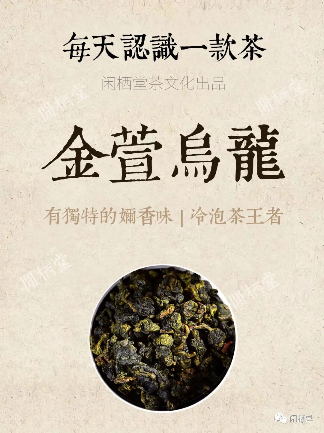 冻顶乌龙茶和金萱乌龙茶哪个好,每日认识一款茶