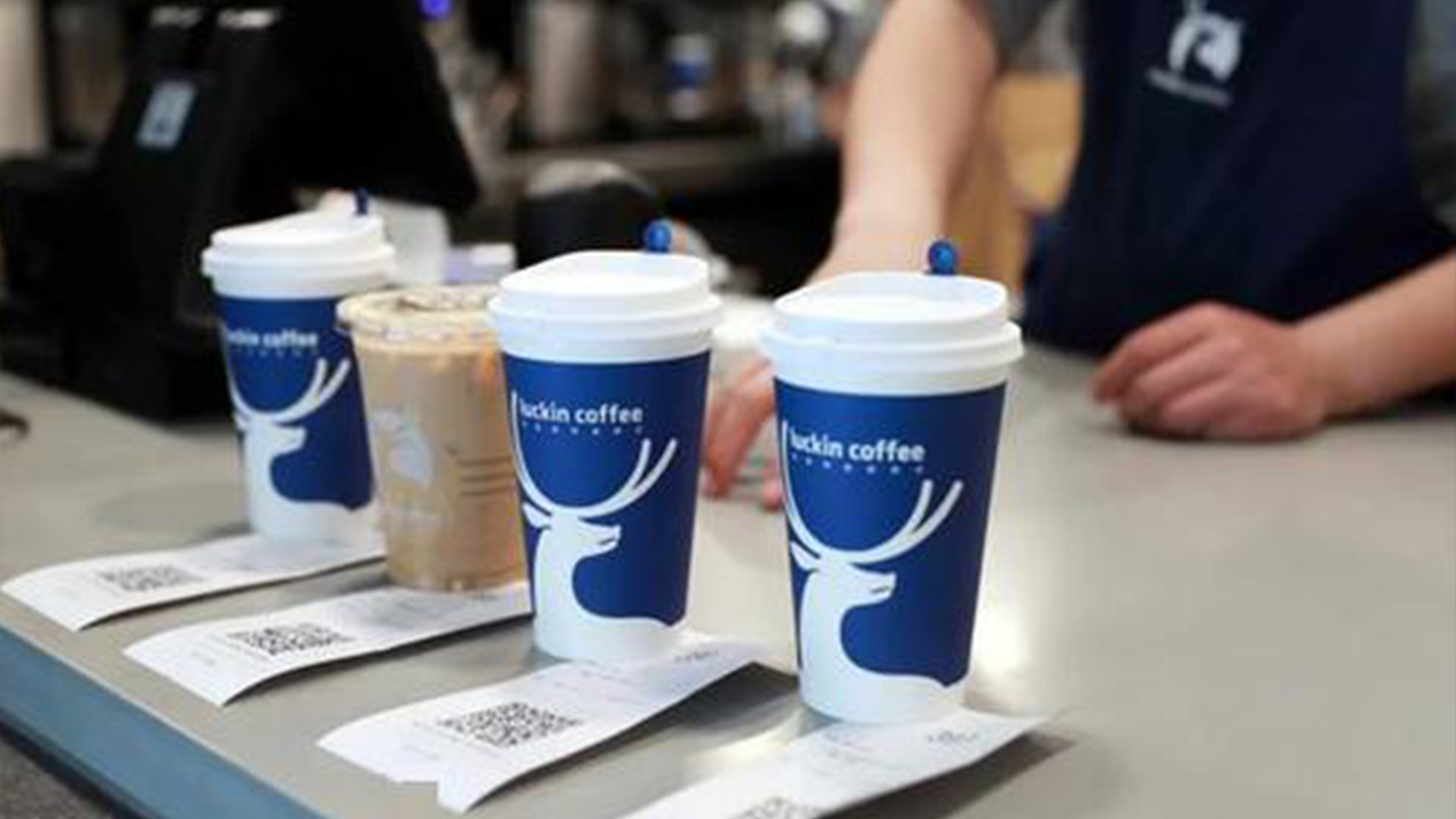 钱治亚瑞幸咖啡视频,钱治亚瑞幸