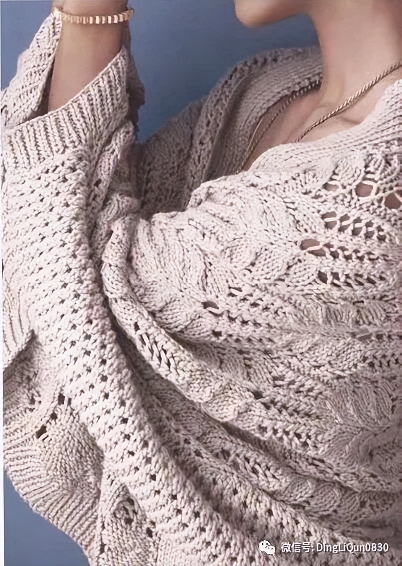 针织新款树叶贝雷帽披肩,贵妇人披肩配的贝雷帽编织教程