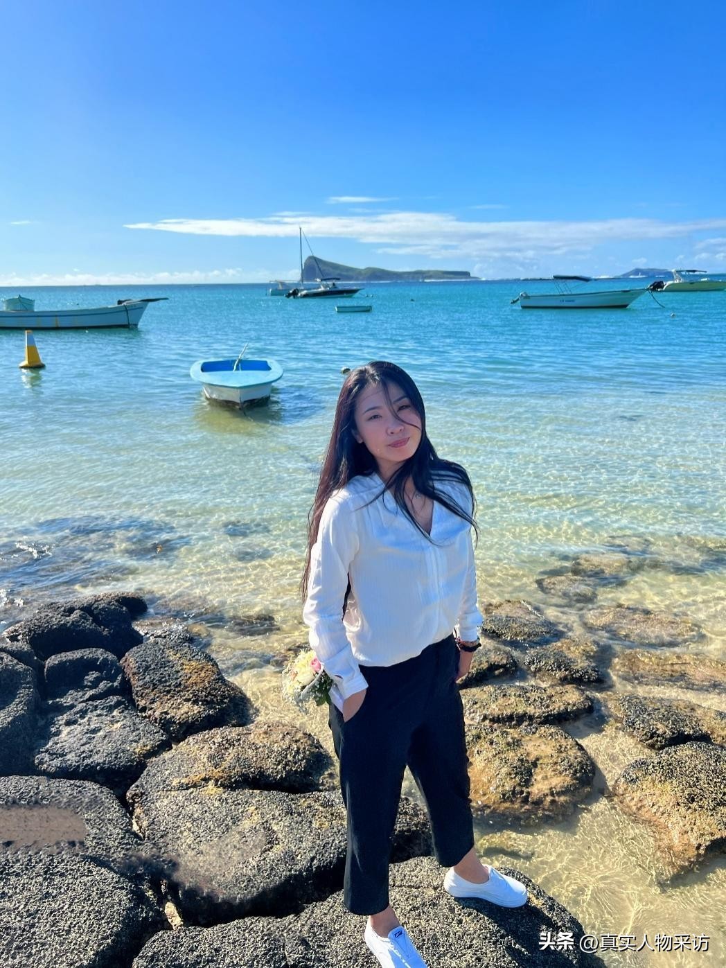 我失恋失业跑毛里求斯散心，被当地小伙表白，蹭吃蹭喝后嫁给他