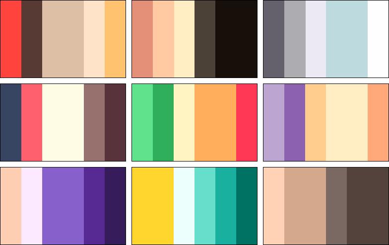 夏天穿衣颜色配色表大全,夏天穿衣如何配色经典又高级