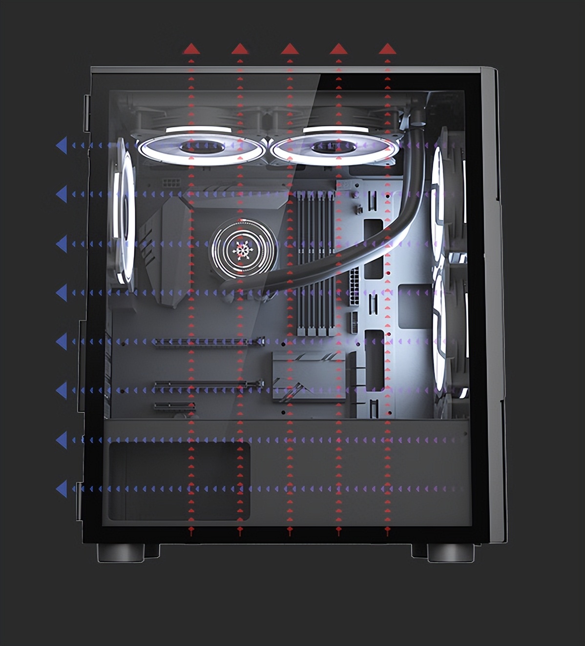 电脑机箱怎么选择正反风扇,电脑机箱怎么选大小