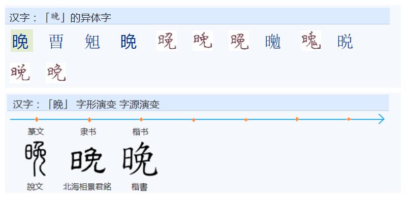 常用字范式之一二五