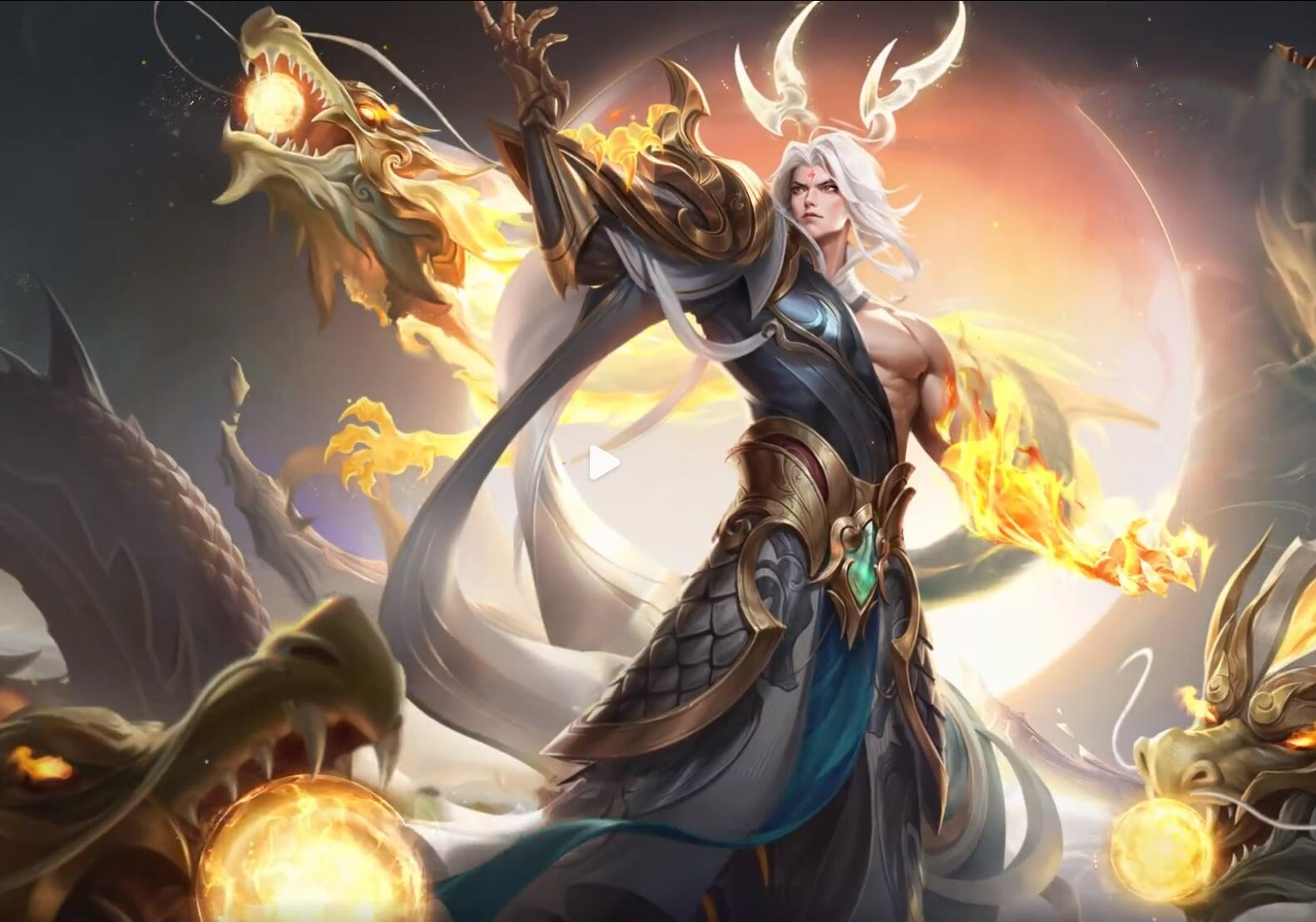 东皇太一经典皮肤,东皇太一伴生皮肤展示动作