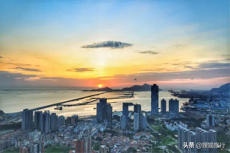 连云港第一海岛,东西连岛和连云港的大桥