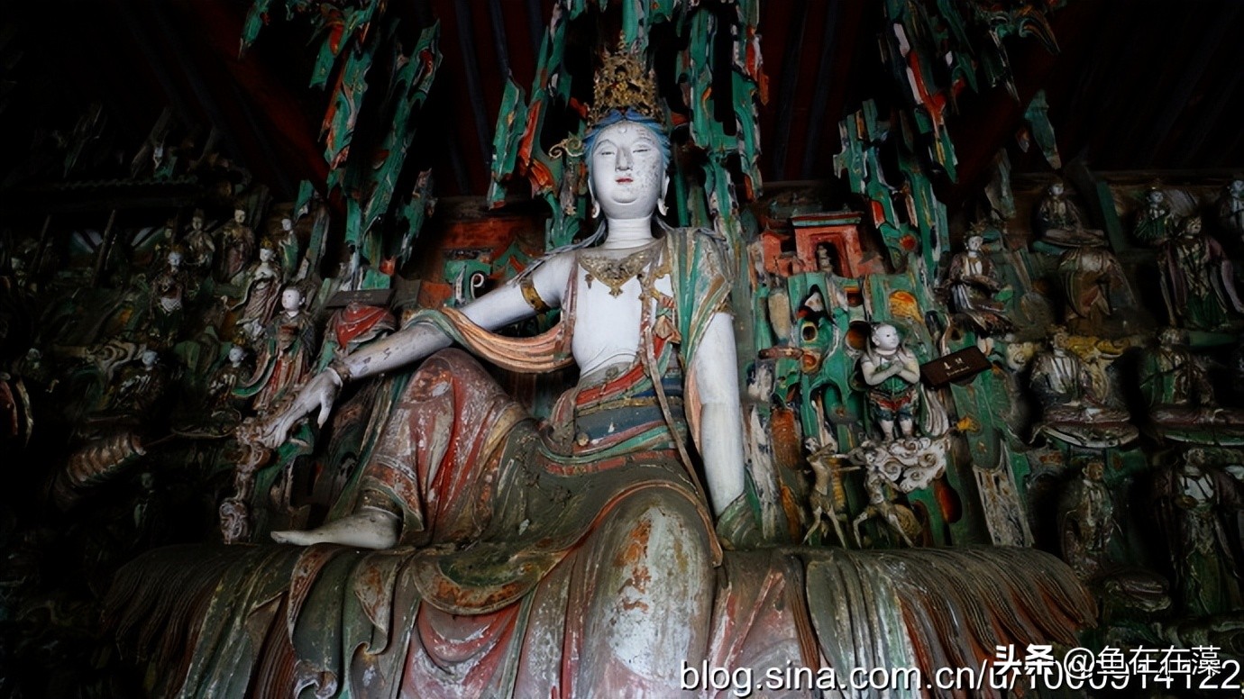 山西平遥双林寺庙彩塑简介,平遥双林寺彩塑