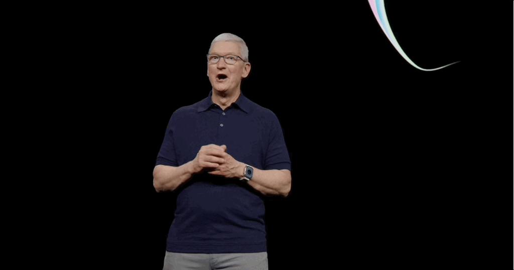 苹果visionpro库克发布,苹果visionpro正式发布会库克