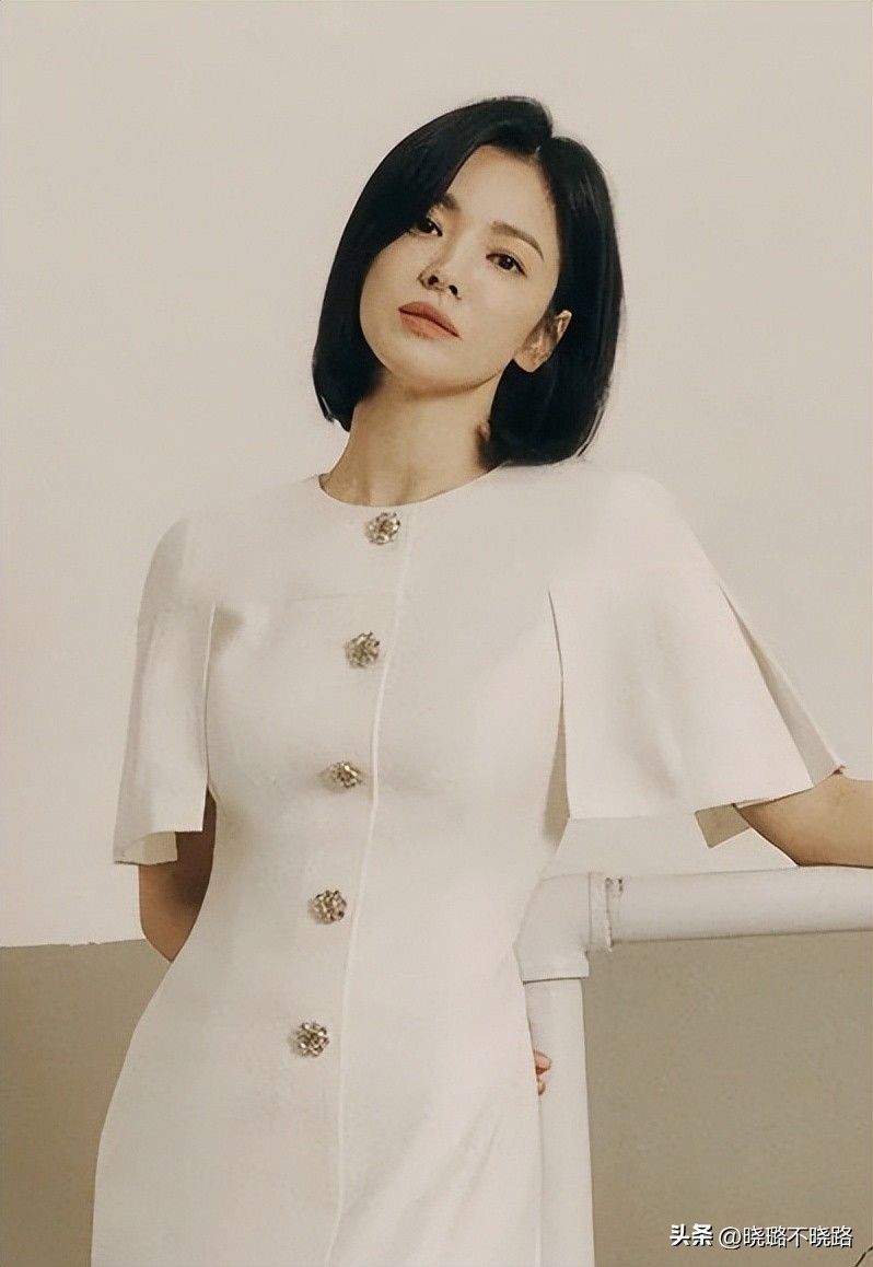 宋慧乔黑暗荣耀同款齐耳短发,宋慧乔新剧留齐耳短发清新干练