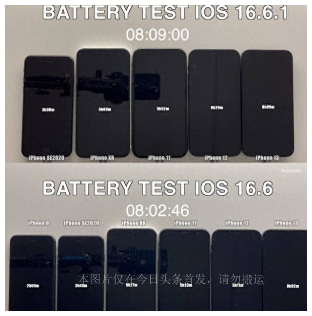 iphone11ios15.3续航,ios16.6.1续航