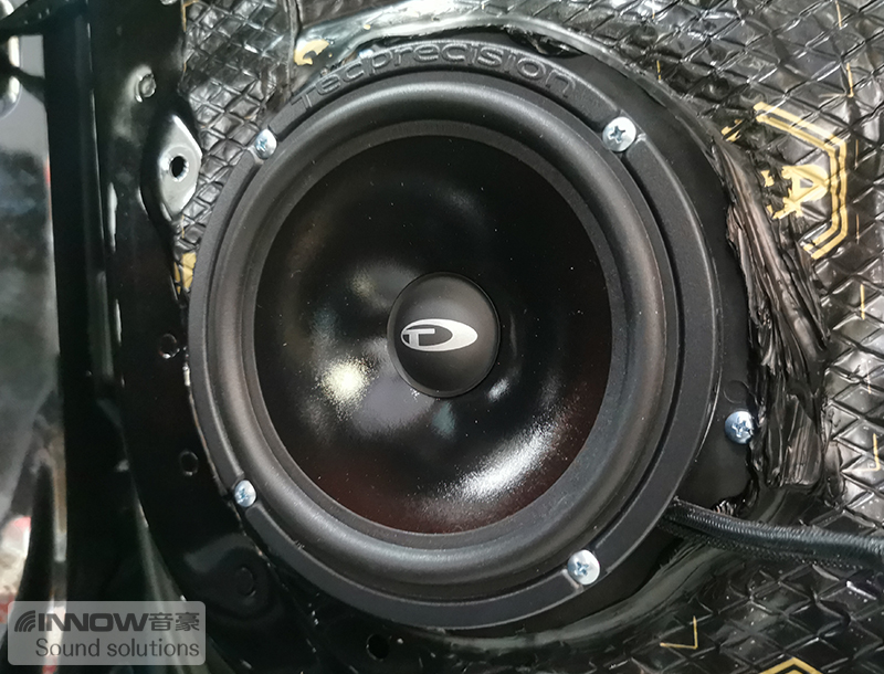 畅听高品质音乐上海音豪极氪001音响改装意大利TECcu6.2两分频