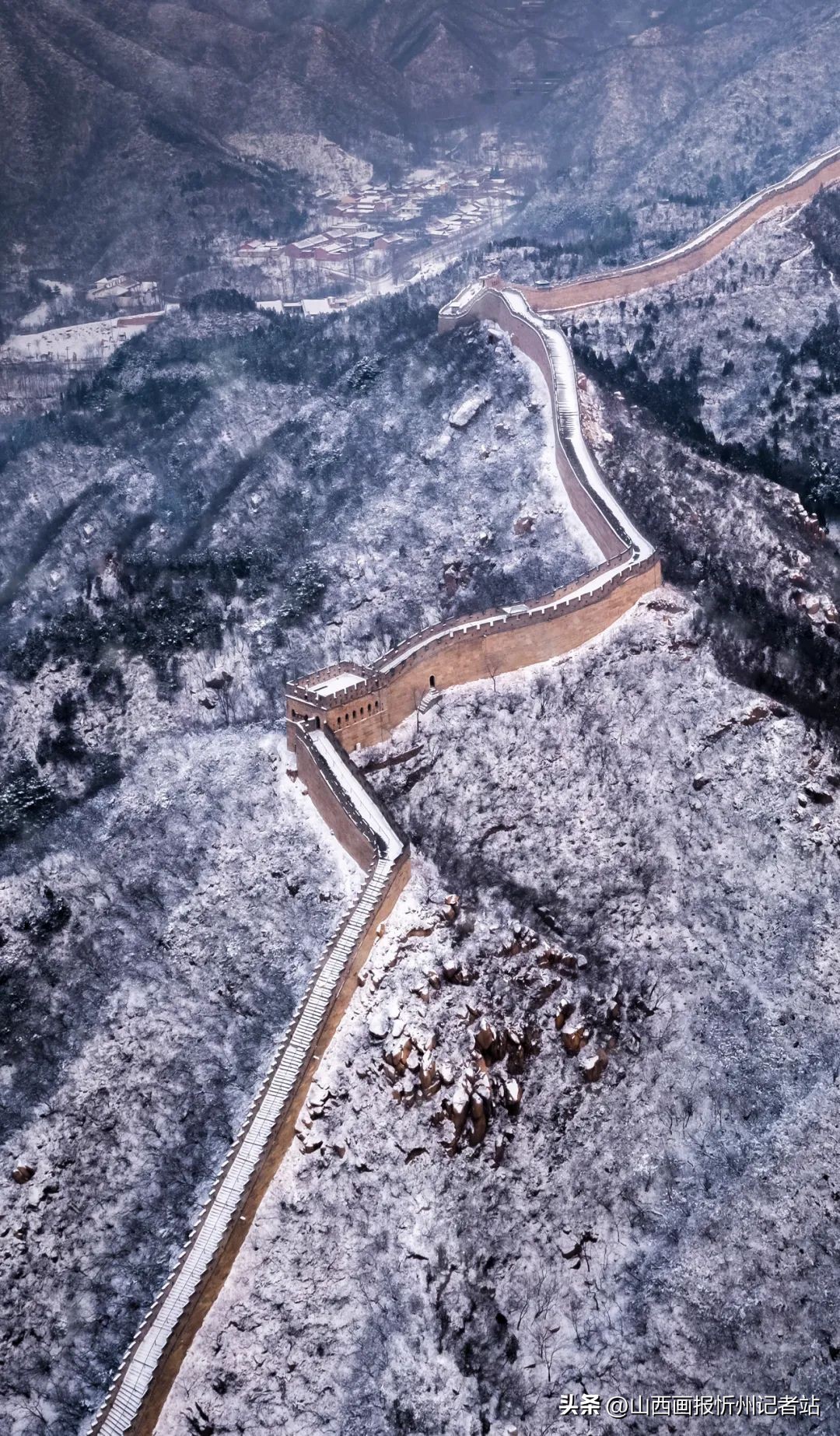 从未见过的绝美景点,长城摄影师