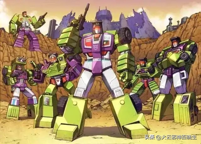变形金刚第一个组合,变形金刚第1代大力神拼装