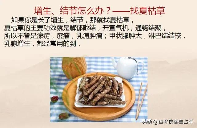 息肉结节的最好良方,结节息肉囊肿老中医教你一招