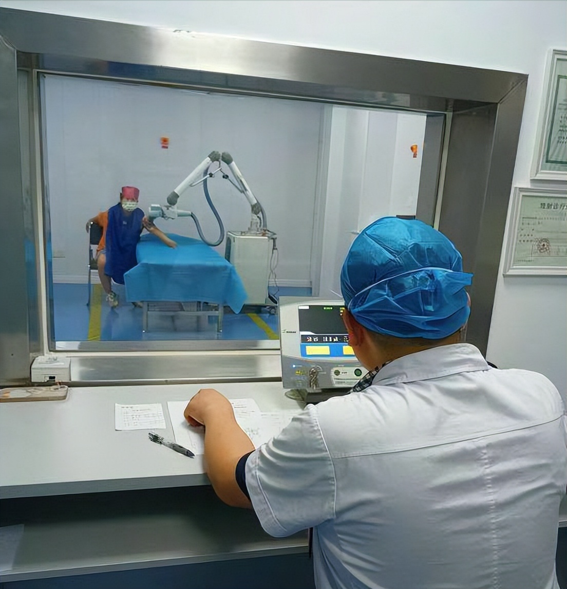 放疗皮肤损伤特效药,新型精准放疗30分钟灭活癌细胞