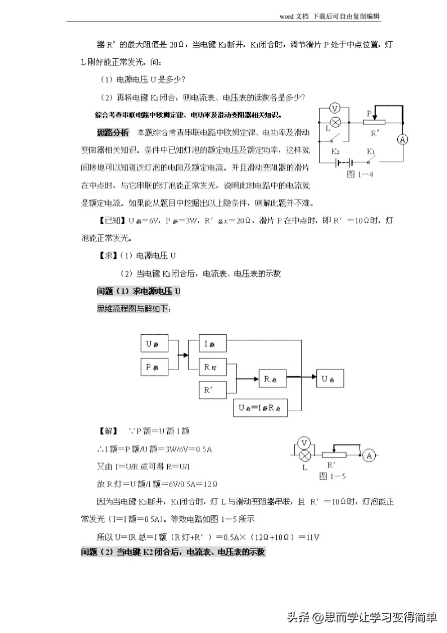 初中物理解题方法大全及技巧,初中物理解题技巧大全及解析