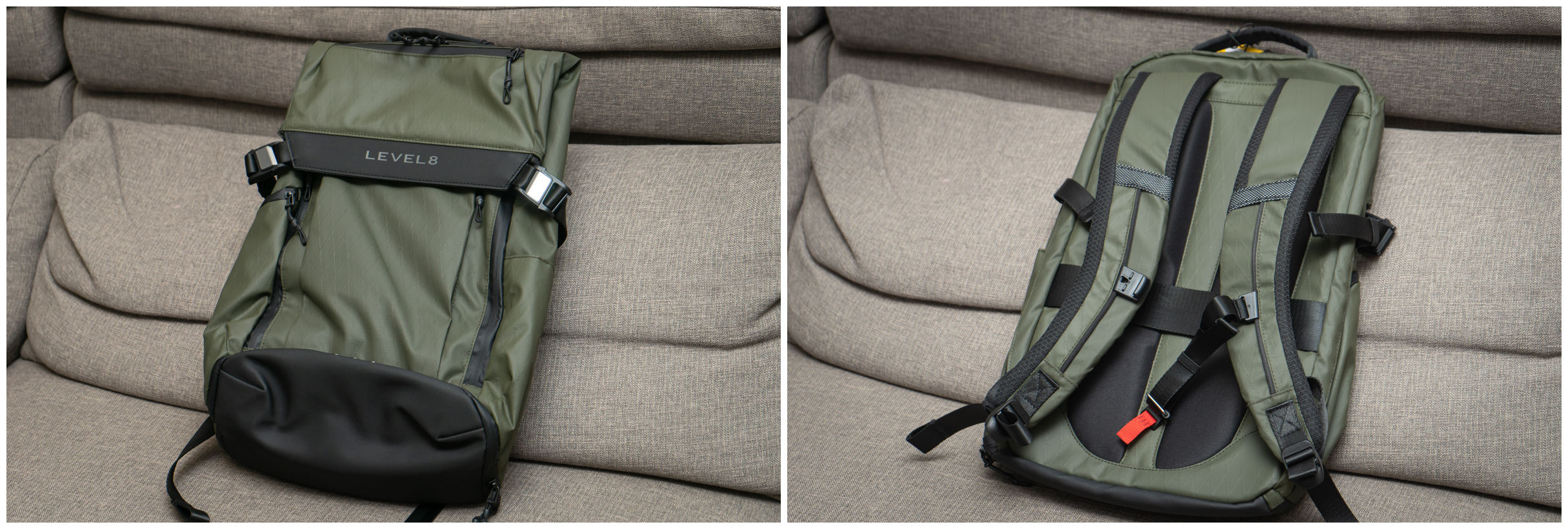 地平线8号双肩包和小米双肩包,一款轻飘飘的旅行双肩包